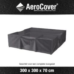 AeroCover Loungesethoes 300 X 300 X 70 Cm 8 AeroCover Loungesethoes 300 X 300 X 70 Cm -Buitentuin aerocover loungesethoes antraciet 300x300xh70cm 1000x1000 621e0db3f3e73 l