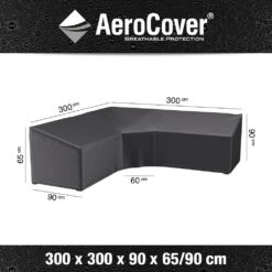 AeroCover Loungesethoes Hoekset Trapeze 300 X 300 X 65/90 Cm -Buitentuin aerocover loungesethoes hoekset trapeze 300 x 300 x 65 90 cm 1000x1000 621e0da71d185 l