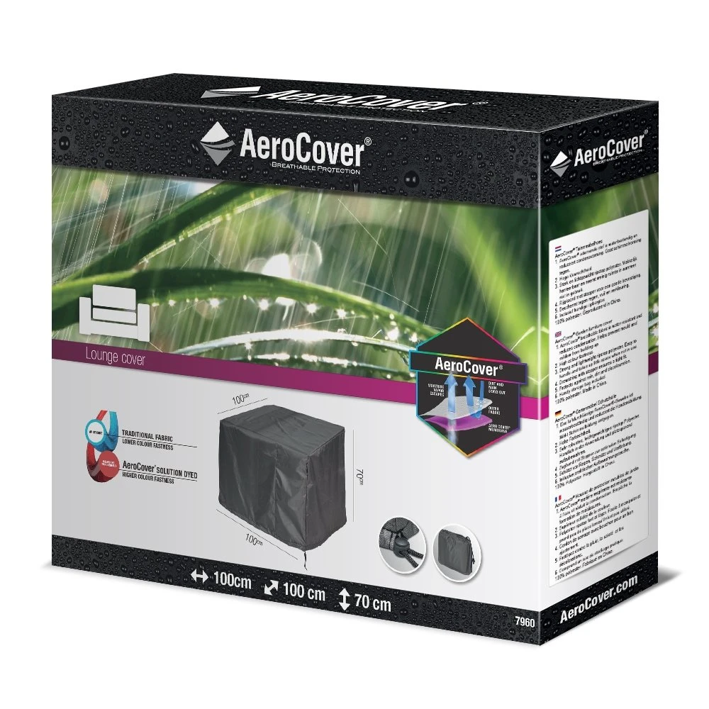 AeroCover Loungestoelhoes 100 X 100 X 70 Cm 4 AeroCover Loungestoelhoes 100 X 100 X 70 Cm - Afbeelding 2