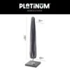 Platinum AeroCover Staande Parasolhoes B30/40 X H230 1 Platinum AeroCover Staande Parasolhoes B30/40 X H230 -Buitentuin aerocover parasolhoes h 230 x 30 40 cm 861x861 6800b9e5b2cd9 l