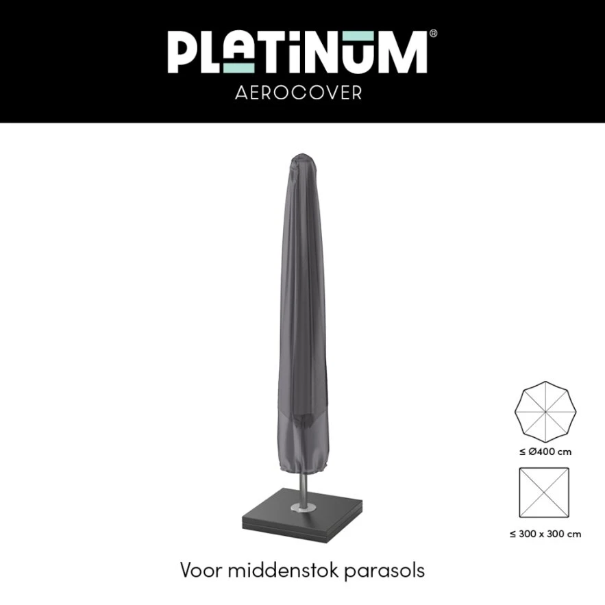 Platinum AeroCover Staande Parasolhoes B30/40 X H230 4 Platinum AeroCover Staande Parasolhoes B30/40 X H230 - Afbeelding 2