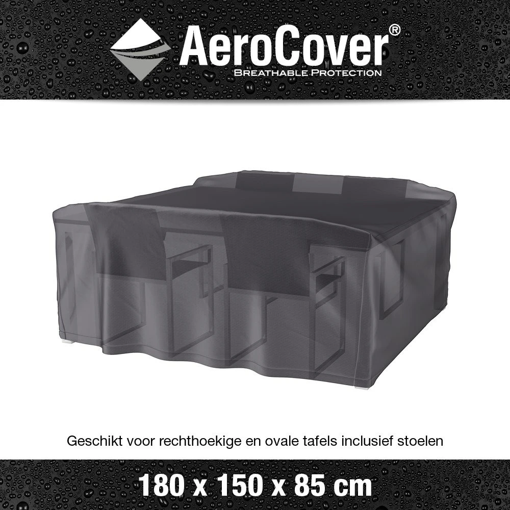 AeroCover Tuinsethoes 180 X 150 X 85 Cm 5 AeroCover Tuinsethoes 180 X 150 X 85 Cm - Afbeelding 3