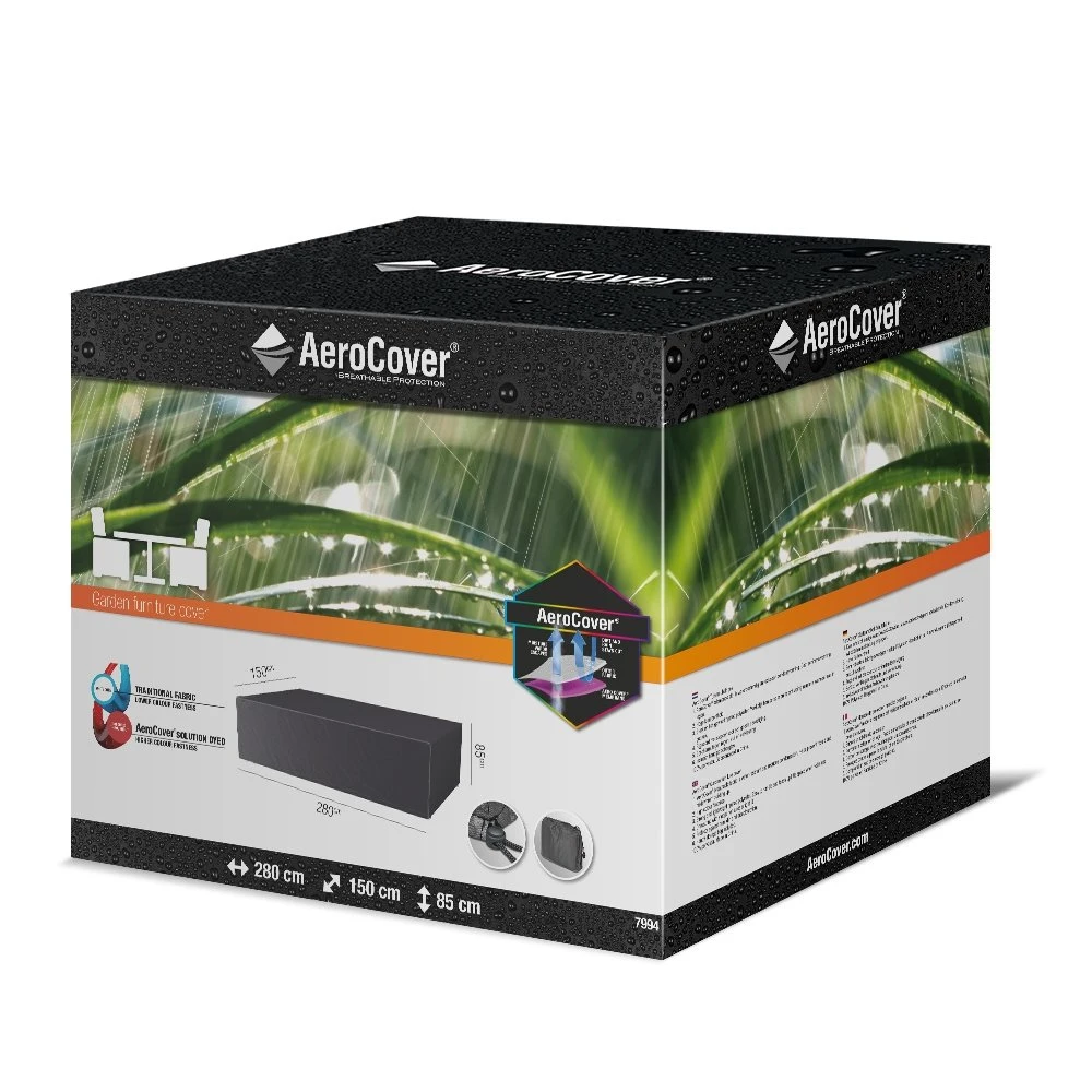 AeroCover Tuinsethoes 280 X 150 X 85 Cm 4 AeroCover Tuinsethoes 280 X 150 X 85 Cm - Afbeelding 2