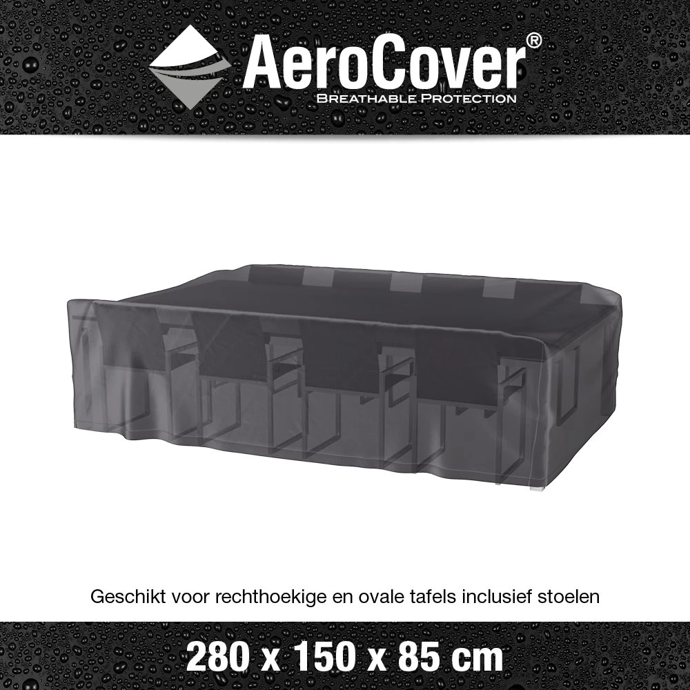 AeroCover Tuinsethoes 280 X 150 X 85 Cm 5 AeroCover Tuinsethoes 280 X 150 X 85 Cm - Afbeelding 3