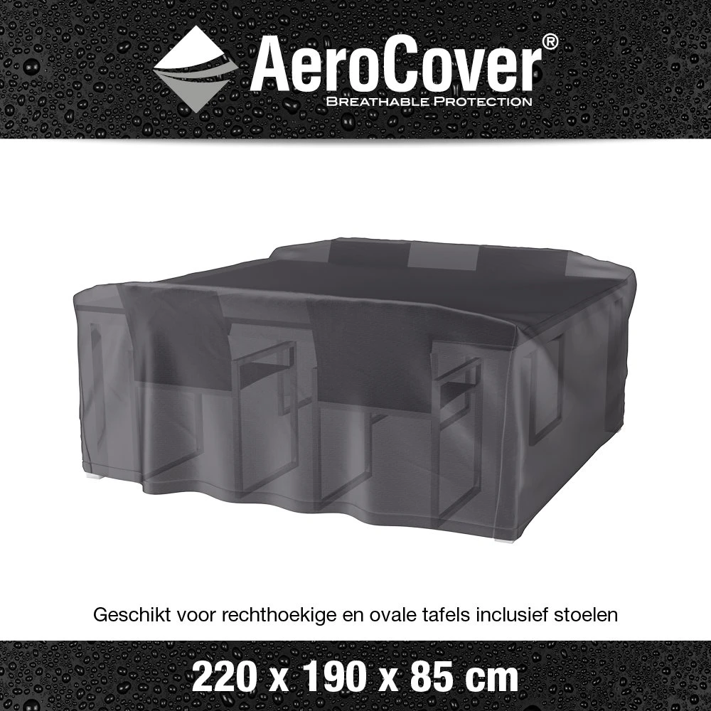 AeroCover Tuinsethoes 220 X 190 X 85 Cm 5 AeroCover Tuinsethoes 220 X 190 X 85 Cm - Afbeelding 3