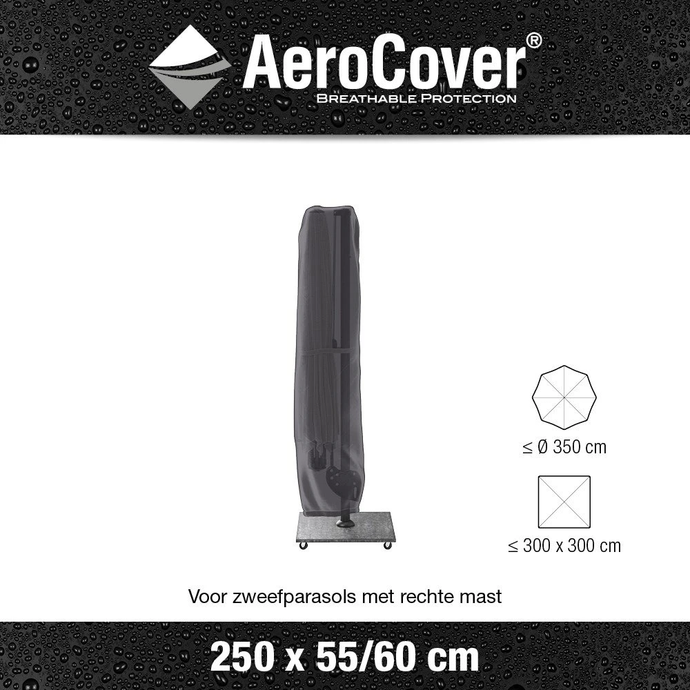 AeroCover Zweefparasolhoes H 250 X 55/60 Cm 5 AeroCover Zweefparasolhoes H 250 X 55/60 Cm - Afbeelding 3