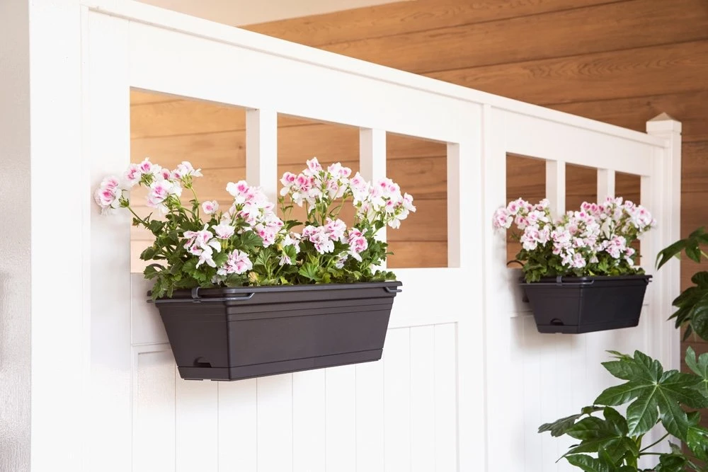 Balkonbak Chill Trough Set Intense Black - 50 X 19,5 X 20 Cm 4 Balkonbak Chill Trough Set Intense Black - 50 X 19,5 X 20 Cm - Afbeelding 2