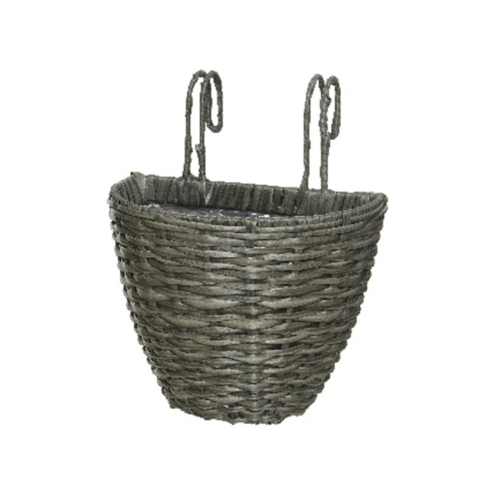 Balkonbak Wicker 3 Kl. Ass - 18 X 29 X 38 Cm 4 Balkonbak Wicker 3 Kl. Ass - 18 X 29 X 38 Cm - Afbeelding 2