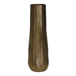 Bloemenvaas Brass Antique - H 57 X D 18 Cm