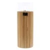 COSISCOOP Pillar L Round Teak -Buitentuin cosi fires cosiscoop pillar l teak 1000x1000 620e42322bb51 l