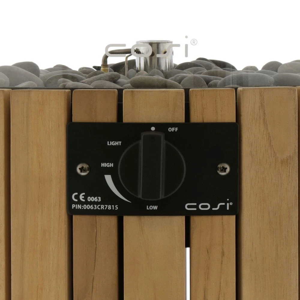 COSISCOOP Pillar L Round Teak 4 COSISCOOP Pillar L Round Teak - Afbeelding 2