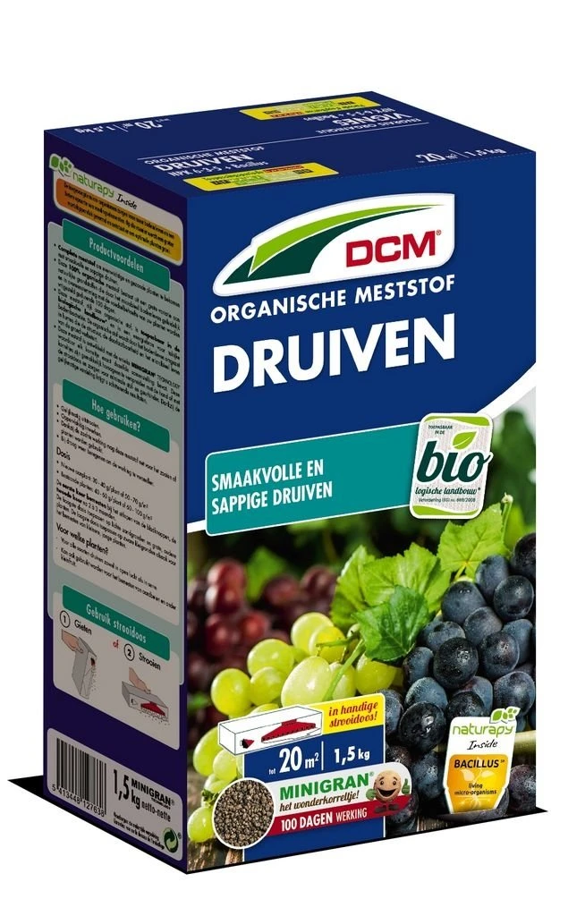 DCM Meststof Druiven (MG) (1,5kg) (SD) 3 DCM Meststof Druiven (MG) (1,5kg) (SD)