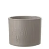 Era Pot Rond Taupe Relief - H14,5xd17,5cm 2 Era Pot Rond Taupe Relief - H14,5xd17,5cm -Buitentuin era pot rond taupe relief h14 5xd17 5cm 500x500 61dee06b54954 l