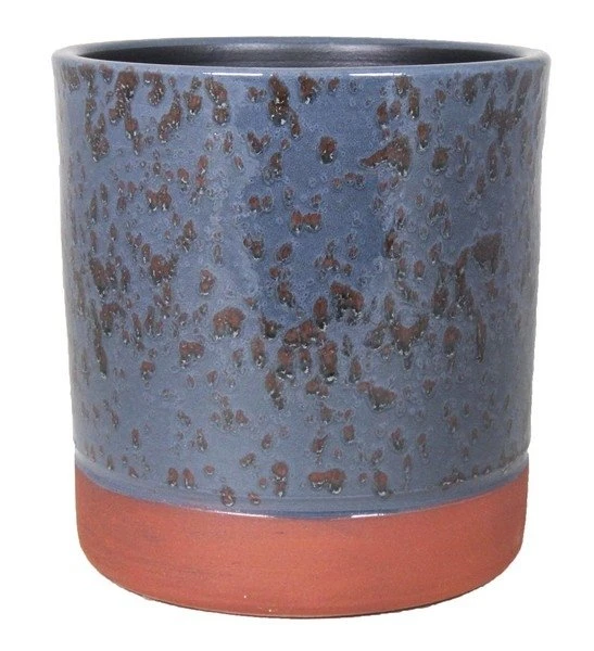 Floran Pot Lauren D17 H16cm Blauw 3 Floran Pot Lauren D17 H16cm Blauw