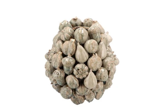 Fruit Green Active Glaze Vaas 15 X 16 Cm 3 Fruit Green Active Glaze Vaas 15 X 16 Cm