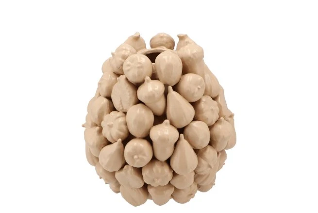 Fruitvaas Zand - 15 X 16 Cm 3 Fruitvaas Zand - 15 X 16 Cm