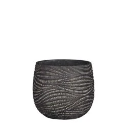 Hendrick Pot Rond Bruin - H17xd19cm