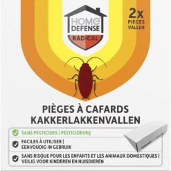 HOME DEFENSE® Kakkerlakkenvallen 2 Stuks