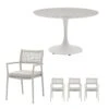 Royal Seasons Liv 4-zits Tuinset Rond Zand 1 Royal Seasons Liv 4-zits Tuinset Rond Zand -Buitentuin liv ronde dining set zand 3000x3000 67d929f71b425 l