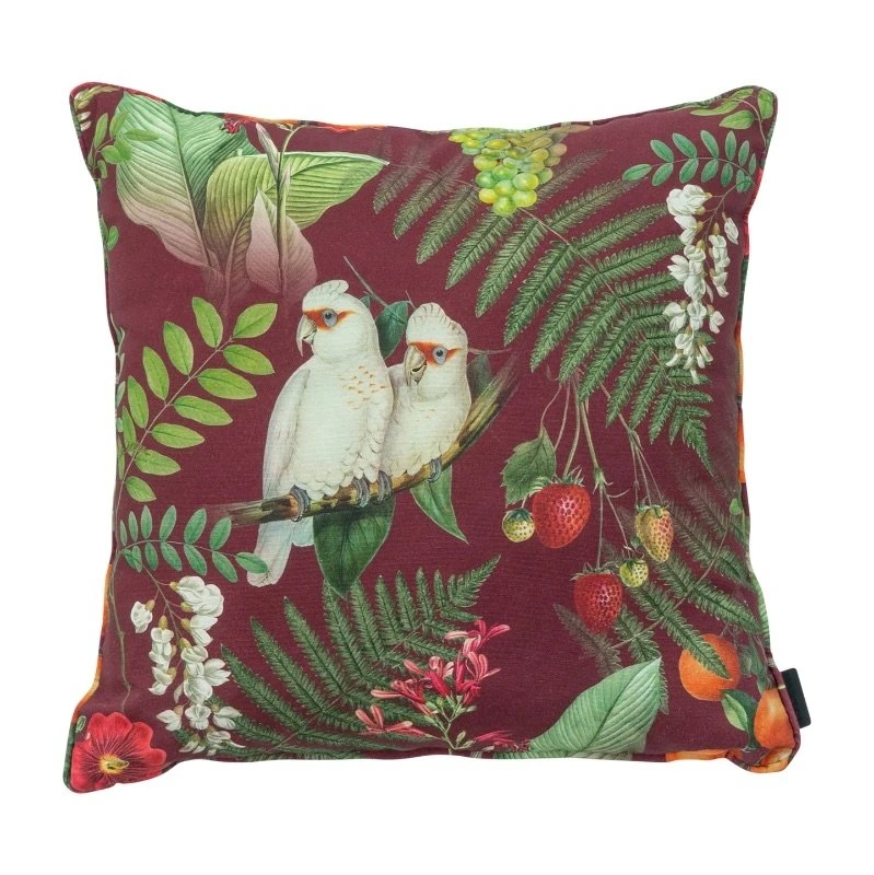 Madison Tuinkussen 50x50 Josie Bordeaux 4 Madison Tuinkussen 50x50 Josie Bordeaux - Afbeelding 2