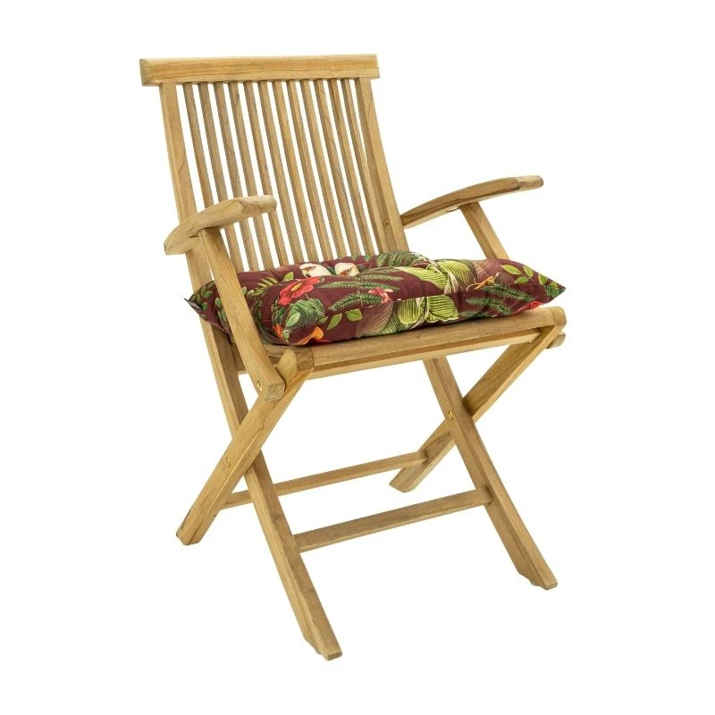 Madison Tuinkussen 46x46 Josie Bordeaux 4 Madison Tuinkussen 46x46 Josie Bordeaux - Afbeelding 2