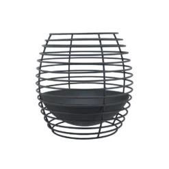 Maestro Vuurkorf "spiral" Zwart - D 50 X H 51 Cm