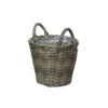 Mand Wicker Camille Grijs - Ø 42 X H 27 Cm -Buitentuin mand wicker camille grijs 42 x h 27 cm 998x1000 62417173533ad l