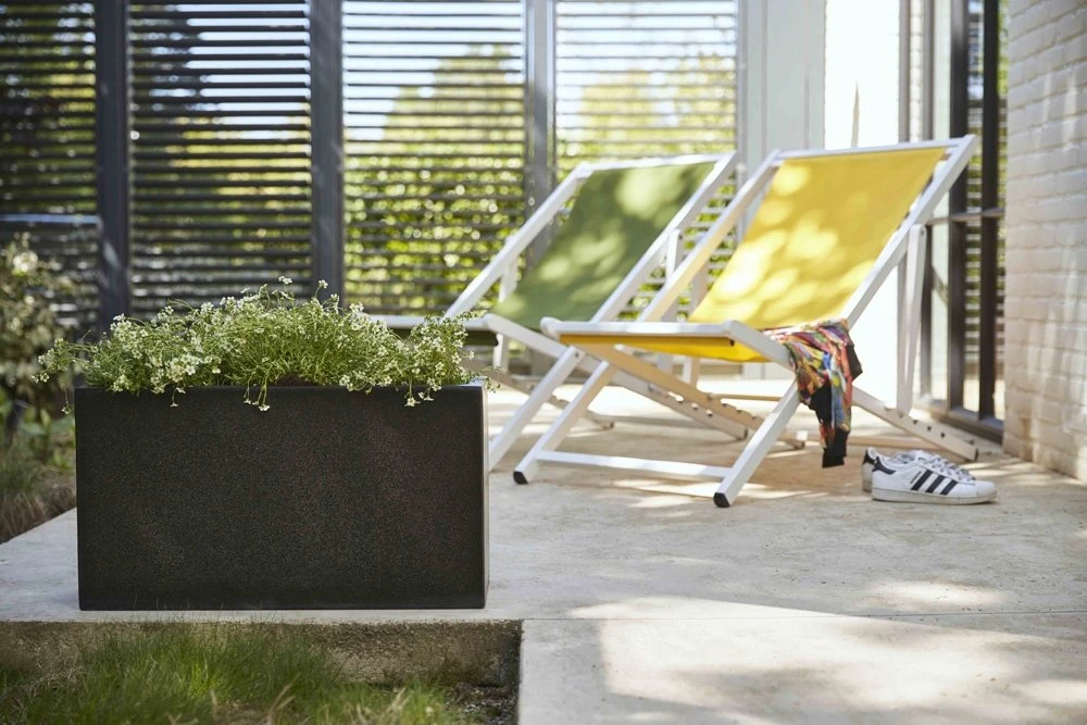 Bak Rechthoek Zwart - 64 X 25 X 35 Cm 4 Bak Rechthoek Zwart - 64 X 25 X 35 Cm - Afbeelding 2