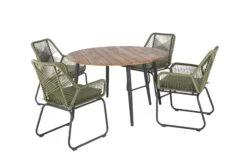 Ease Up Napoli 4-zits Tuinset Rond Groen