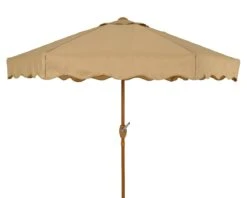 Outdoor Living Parasol Taupe - Ø 220 Cm