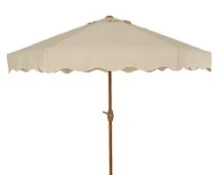 Outdoor Living Parasol Warm Wit - Ø 220 Cm