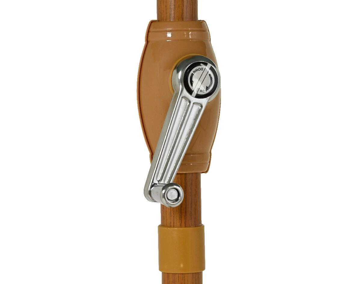 Outdoor Living Parasol Warm Wit - Ø 220 Cm 4 Outdoor Living Parasol Warm Wit - Ø 220 Cm - Afbeelding 2