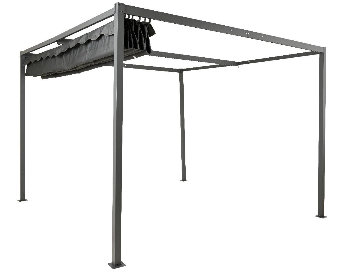 Outdoor Living Pergola Antraciet 4 Outdoor Living Pergola Antraciet - Afbeelding 2