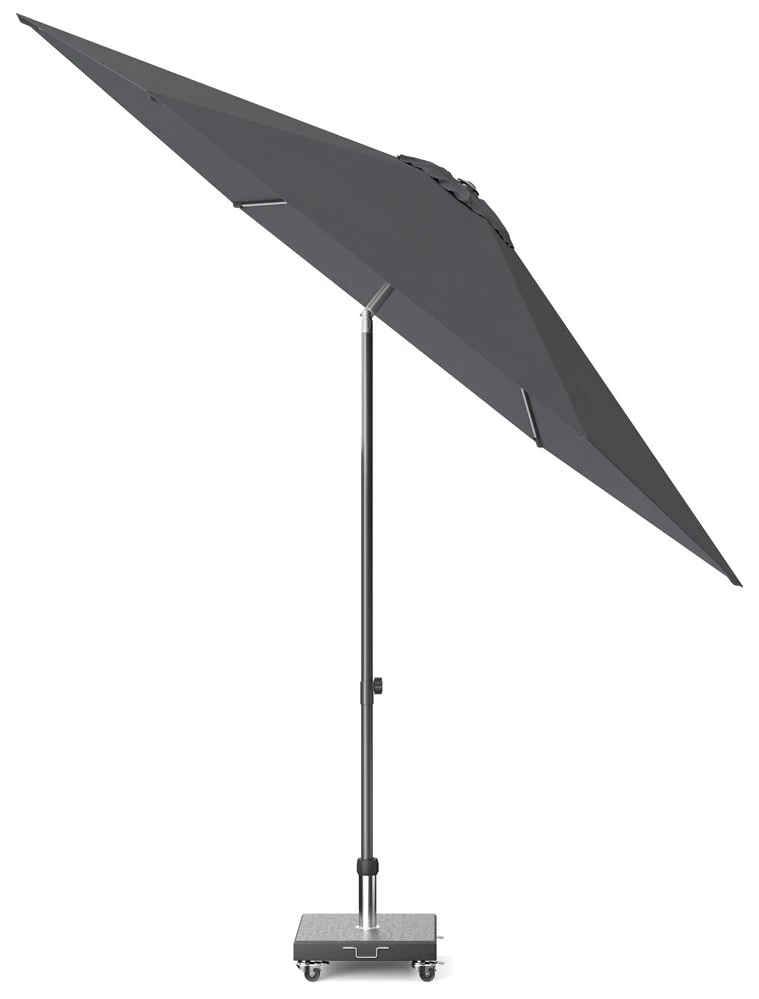 Platinum Middenstokparasol Lisboa Ø 300 Cm Antraciet 4 Platinum Middenstokparasol Lisboa Ø 300 Cm Antraciet - Afbeelding 2