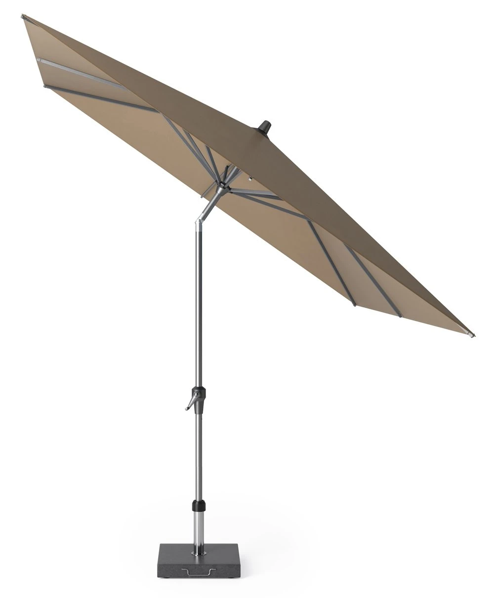 Platinum Middenstokparasol Riva 250 X 250 Cm Taupe 4 Platinum Middenstokparasol Riva 250 X 250 Cm Taupe - Afbeelding 2