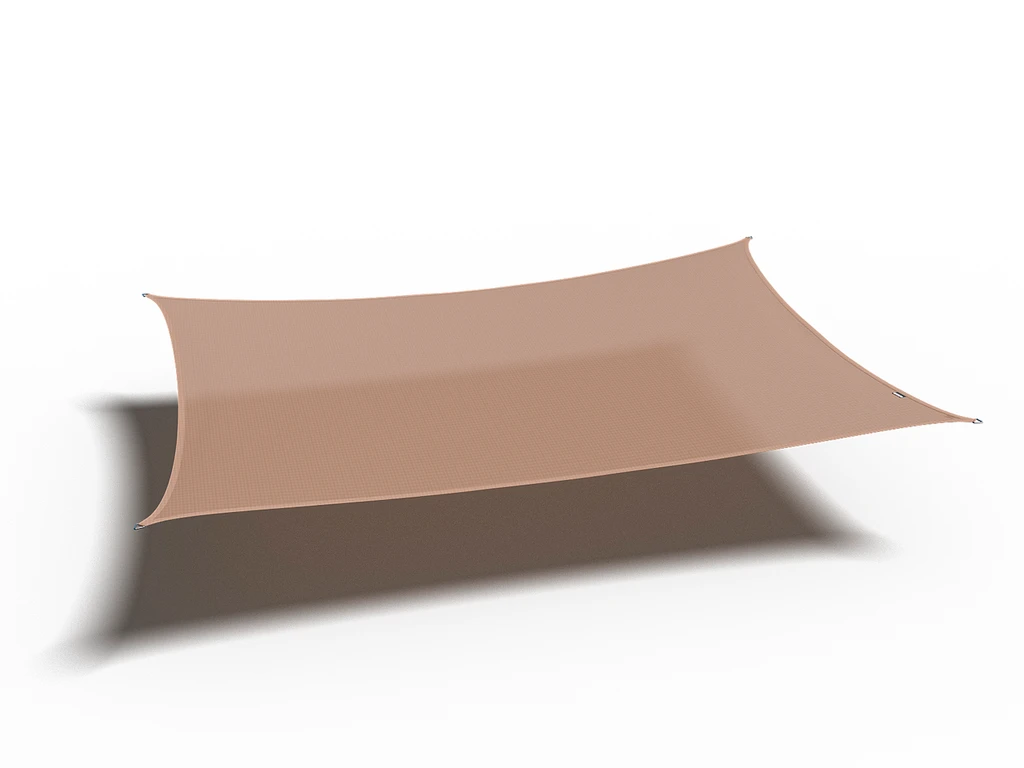 Platinum Schaduwdoek Rechthoek Zand - 400 X 300 Cm 3 Platinum Schaduwdoek Rechthoek Zand - 400 X 300 Cm