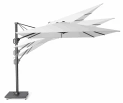 Platinum Zweefparasol Challenger T¹ Premium 400x300 Cm Champagne -Buitentuin platinum zweefparasol challenger t premium 300 x 300 cm beig 487x406 67f3e6d2bee33 l