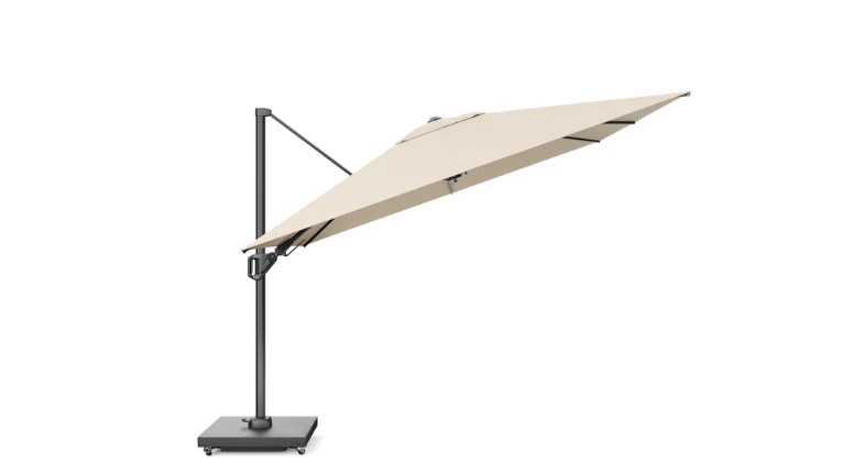 Platinum Zweefparasol Challenger T² Premium 300x300 Cm Champagne 4 Platinum Zweefparasol Challenger T² Premium 300x300 Cm Champagne - Afbeelding 2