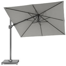 Platinum Zweefparasol Voyager T² Premium 270x270 Cm Manhattan 3 Platinum Zweefparasol Voyager T² Premium 270x270 Cm Manhattan