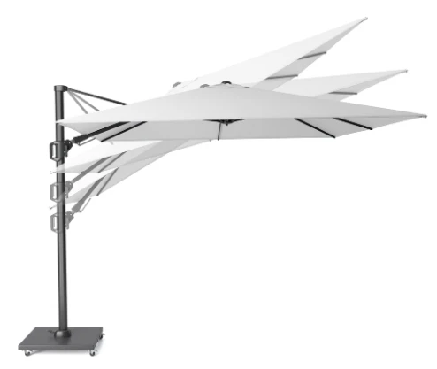 Platinum Zweefparasol Voyager T² Premium 270x270 Cm Manhattan 7 Platinum Zweefparasol Voyager T² Premium 270x270 Cm Manhattan - Afbeelding 5