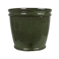 Pot D 28 X H 23 Cm Green/black