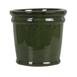 Pot D 35 X H 32 Cm Green/black