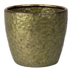 Pot Metaal Antique Gold (Incl. Liner) - Ø 23 X H 19 Cm