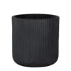 Pot Stripes Washed Black - D 45 X H 45 Cm -Buitentuin pot stripes washed black d 45 x h 45 cm 1632822179 l