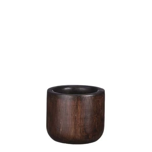 Pyke Pot D.bruin - H16xd19cm 3 Pyke Pot D.bruin - H16xd19cm