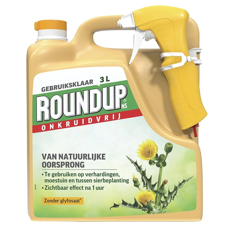 ROUNDUP® NS Natuurlijk Onkruidvrij Onkruidspuit 3L 3 ROUNDUP® NS Natuurlijk Onkruidvrij Onkruidspuit 3L