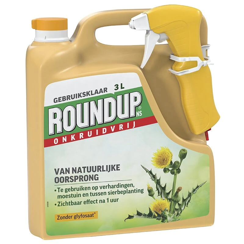 ROUNDUP® NS Natuurlijk Onkruidvrij Onkruidspuit 3L 4 ROUNDUP® NS Natuurlijk Onkruidvrij Onkruidspuit 3L - Afbeelding 2