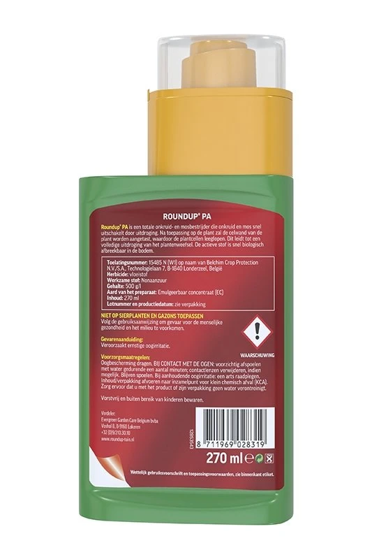 ROUNDUP® PA Snel Onkruidvrij Onkruidverdelger Concentraat 270ml 5 ROUNDUP® PA Snel Onkruidvrij Onkruidverdelger Concentraat 270ml - Afbeelding 3