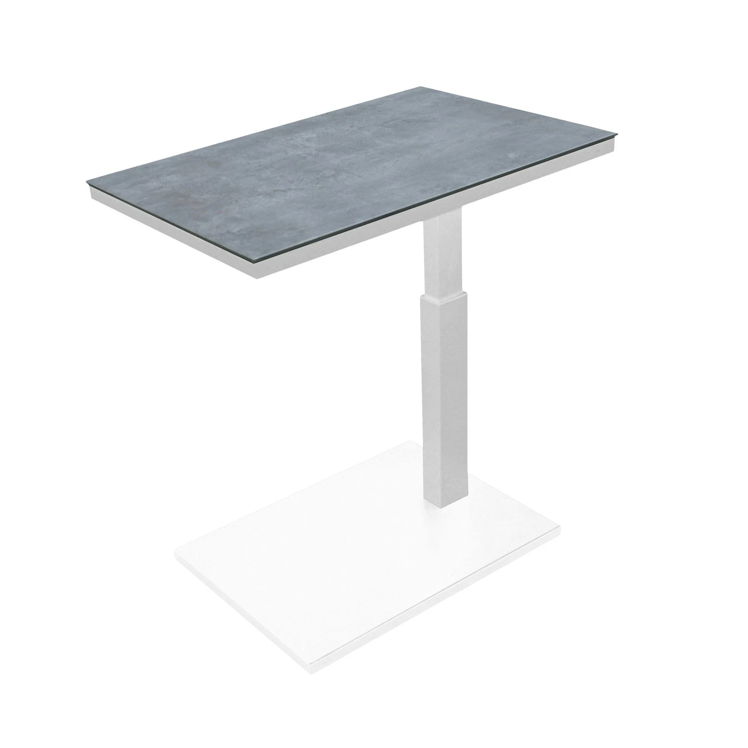 Royal Seasons BLANCO Bijzettafel Verstelbaar 3 Royal Seasons BLANCO Bijzettafel Verstelbaar