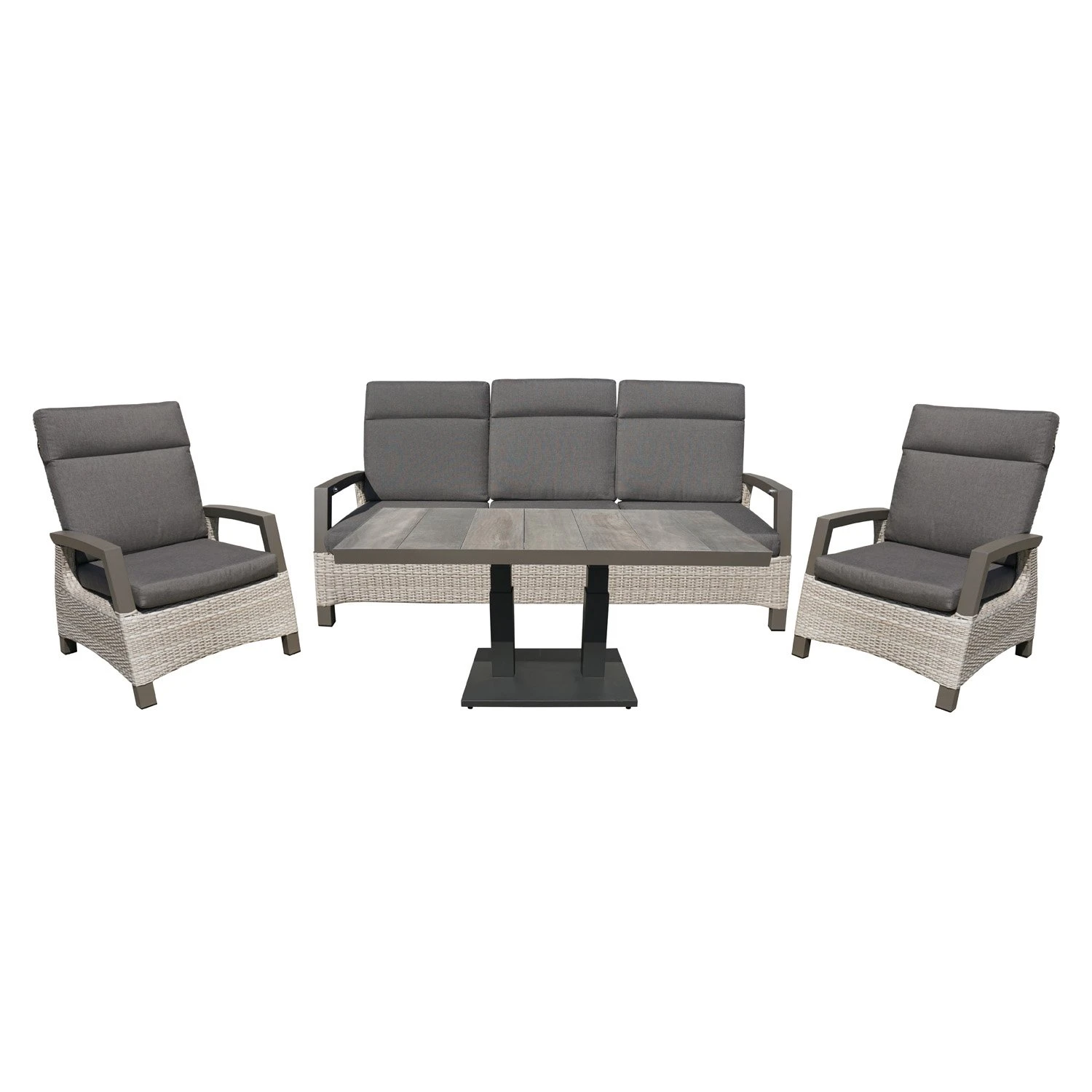 Royal Seasons MARSEILLE Stoel-bank Tuinset 3 Royal Seasons MARSEILLE Stoel-bank Tuinset